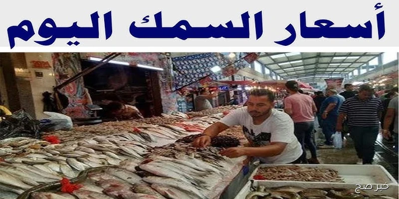 اسعار السمك اليوم السبت 6\9\2025 في سوق العبور وجميع الأسواق المحلية