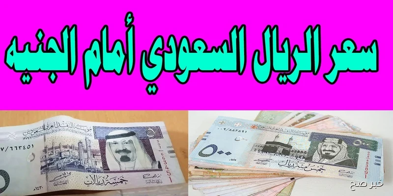 قفزة جديدة لسعر الريال السعودي اليوم في السوق السوداء مقابل الجنية المصري