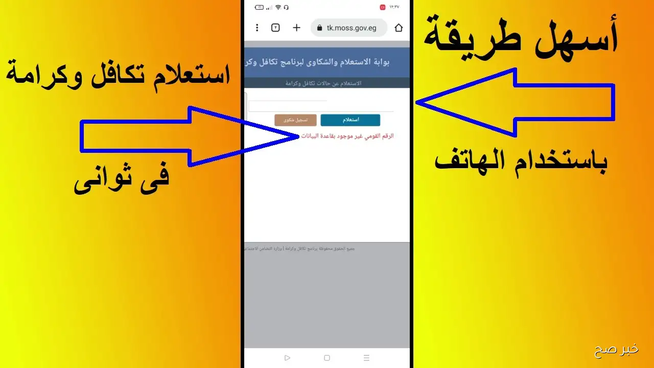 مقبول ام لا؟.. الاستعلام عن الأسماء الجدد في تكافل وكرامة 2025 عبر موقع وزارة التضامن