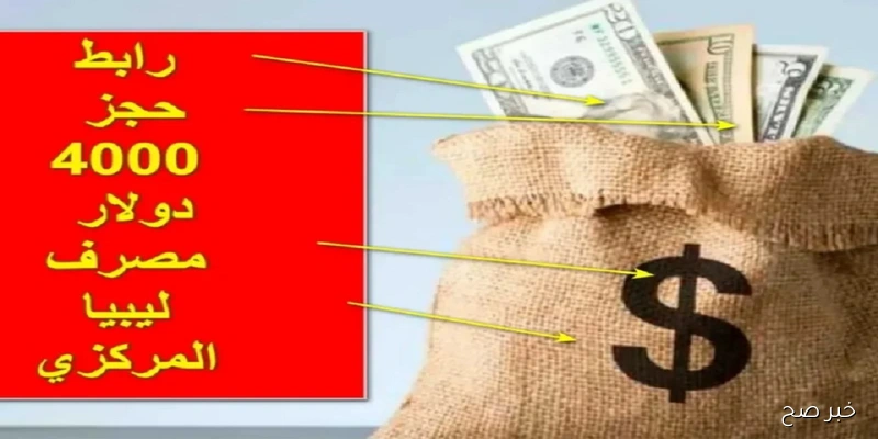 4000 دولار.. رابط منظومة حجز مصرف ليبيا المركزي للحصول على العملات الأجنبية دون عناء الانتظار في الفروع