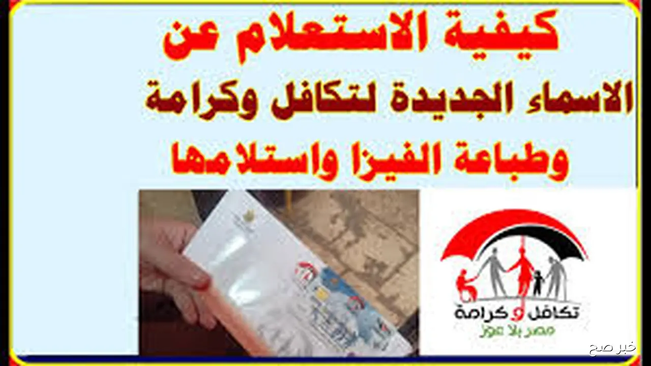 بضغطة زر.. خطوات الاستعلام عن الأسماء الجدد في تكافل وكرامة 2025 بالرقم القومي عبر moss.gov.eg