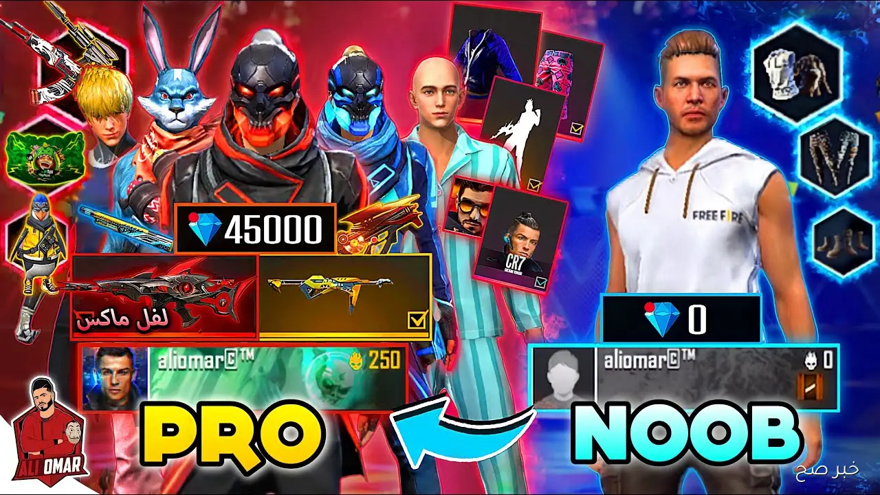 أحدث اكواد فري فاير 2025 للحصول على جوائز ومكافآت مجانية وطريقة استبدالها عبر garena.com