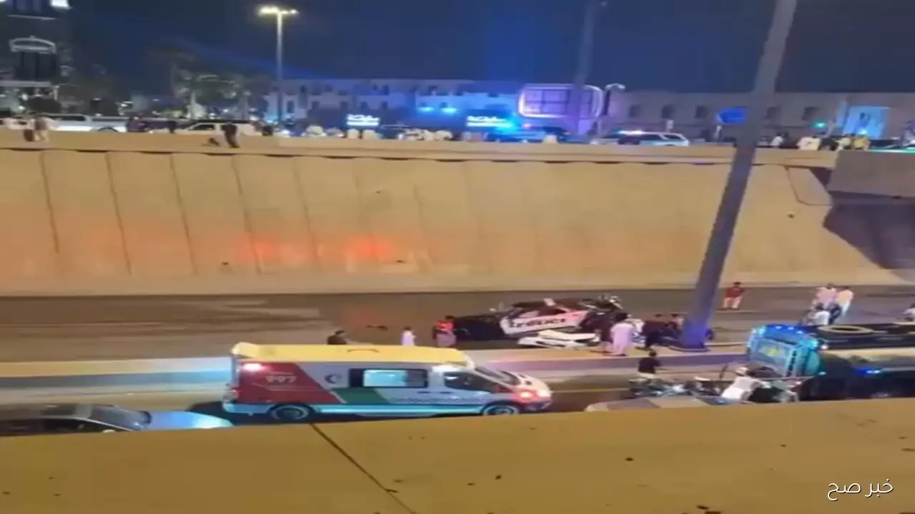 حادث الرياض وسقوط السيارة من أعلى الجسر 2025 وتصريح هيئة المرور السعودية