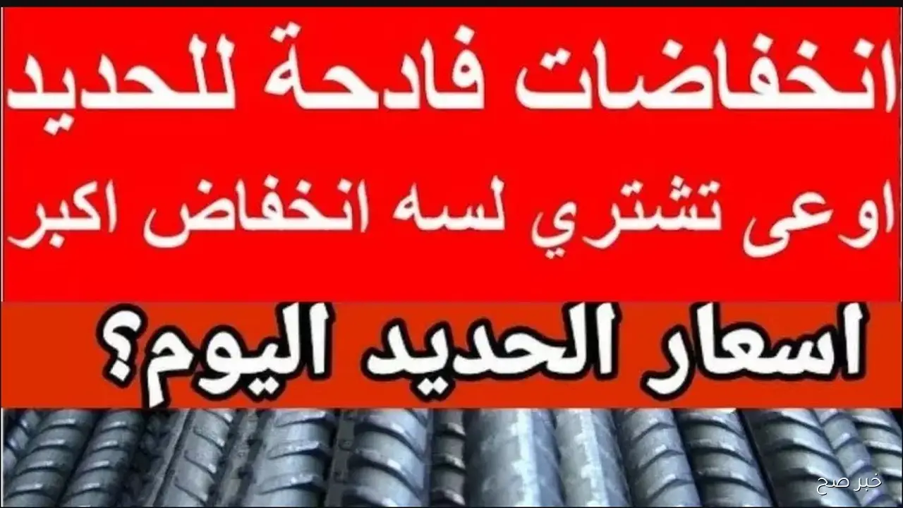 عز نزل 1000 جـ .. سعر طن الحديد اليوم الثلاثاء 11\11\2025 في الاسواق