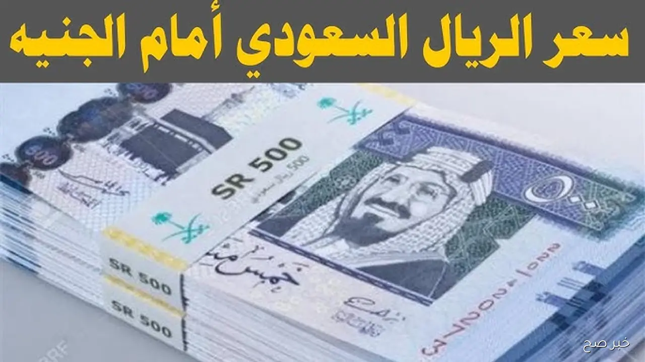 حوِل SAR/EGP .. سعر الريال السعودي مقابل الجنيه المصري اليوم الاحد 16 نوفمبر 2025
