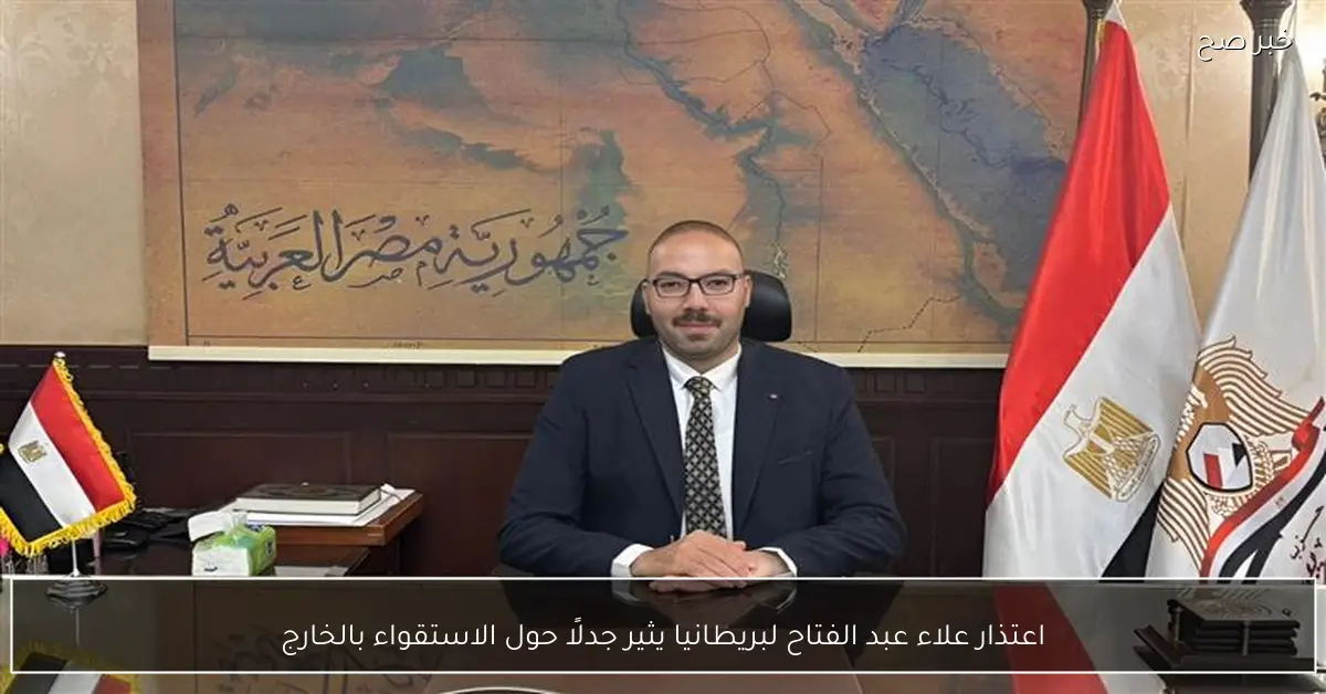 اعتذار علاء عبد الفتاح لبريطانيا يثير جدلًا حول الاستقواء بالخارج