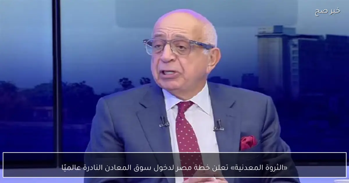 «الثروة المعدنية» تعلن خطة مصر لدخول سوق المعادن النادرة عالميًا