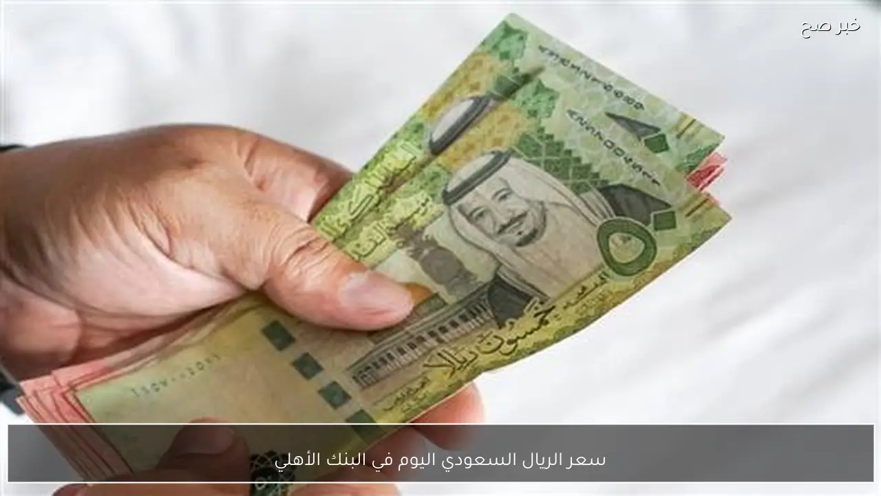 تحديث لحظي.. سعر الريال السعودي اليوم في البنك الأهلي السبت 24-1-2026 مقابل الجنيه المصري