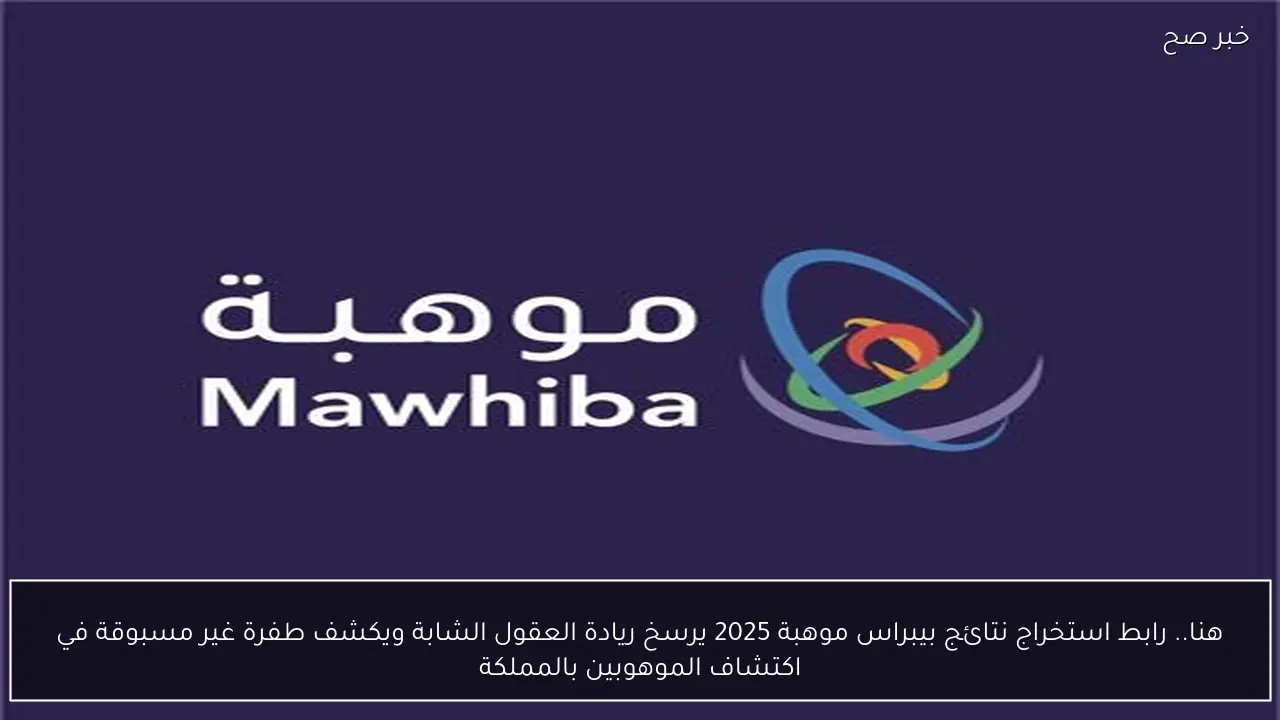 هنا.. رابط استخراج نتائج بيبراس موهبة 2025 يرسخ ريادة العقول الشابة ويكشف طفرة غير مسبوقة في اكتشاف الموهوبين بالمملكة