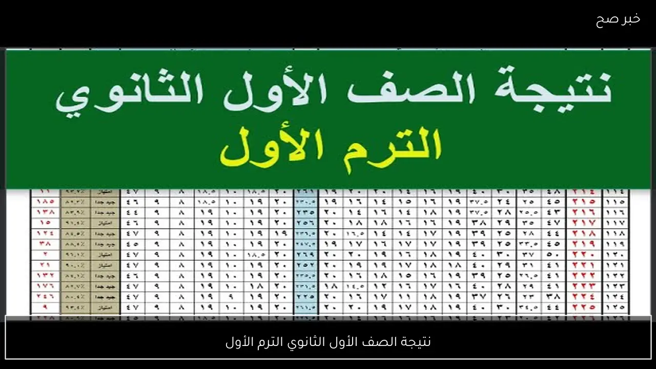 قريبًا.. نتيجة الصف الأول الثانوي الترم الأول 2026 برقم الجلوس والاسم جميع المحافظات