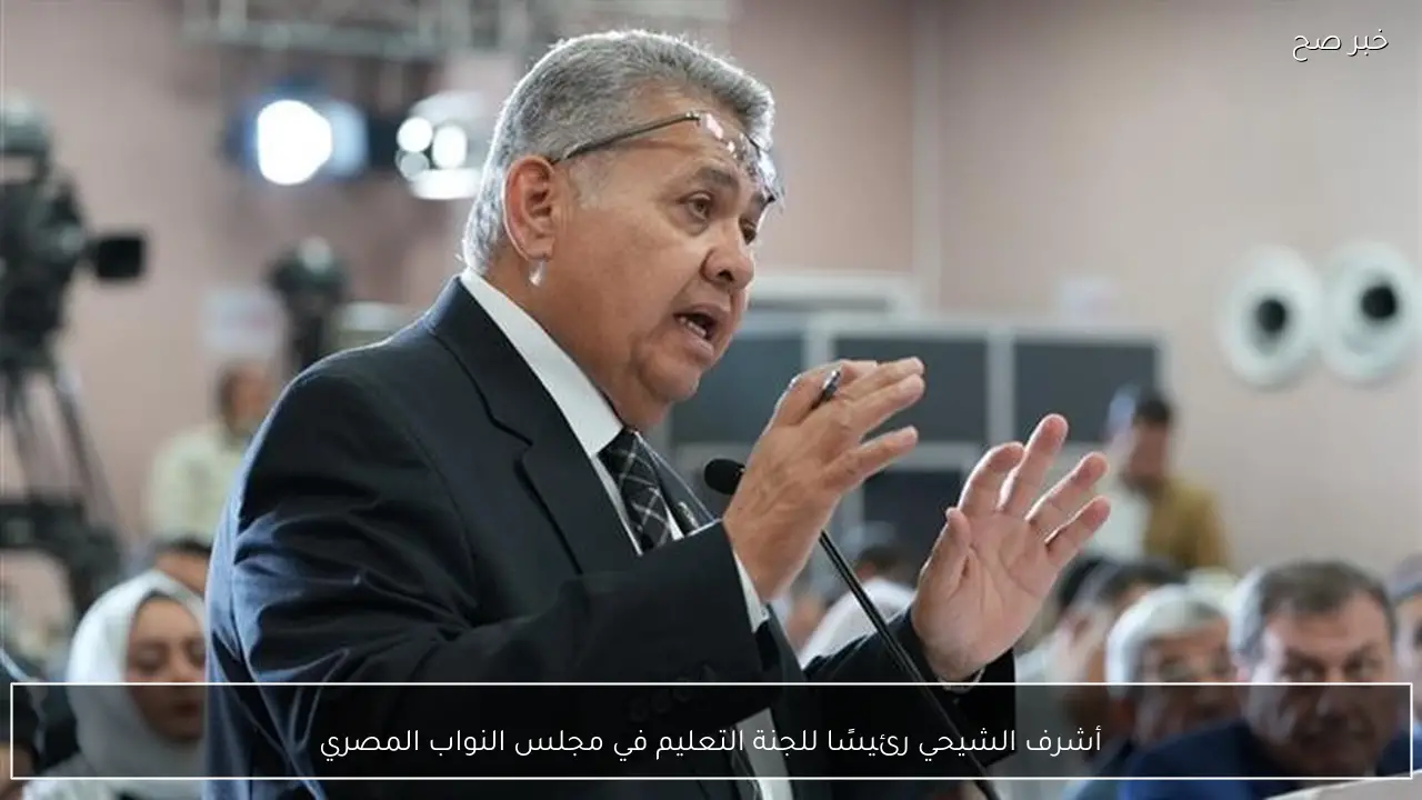 أشرف الشيحي رئيسًا للجنة التعليم في مجلس النواب المصري