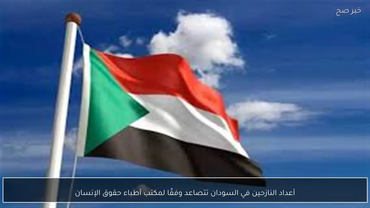 أعداد النازحين في السودان تتصاعد وفقًا لمكتب أطباء حقوق الإنسان