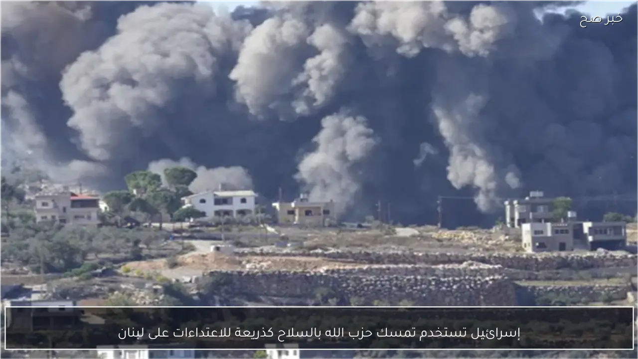 إسرائيل تستخدم تمسك حزب الله بالسلاح كذريعة للاعتداءات على لبنان