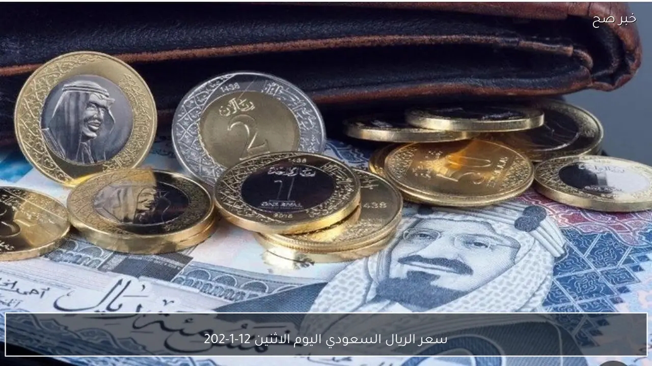 سعر الريال السعودي اليوم الاثنين 12-1-2026 يرتفع في 5 بنوك