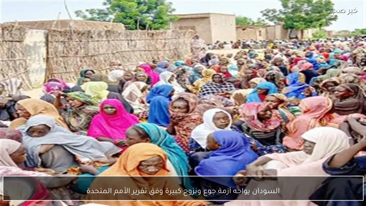 السودان يواجه أزمة جوع ونزوح كبيرة وفق تقرير الأمم المتحدة
