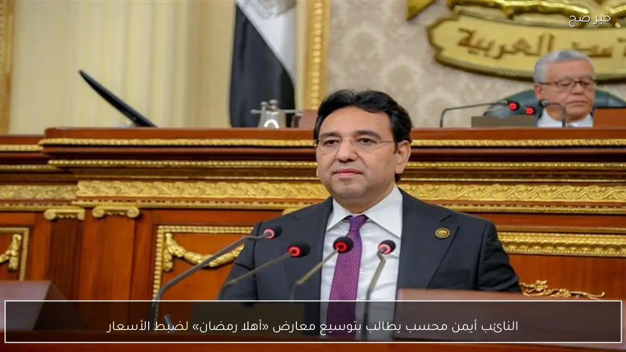النائب أيمن محسب يطالب بتوسيع معارض «أهلا رمضان» لضبط الأسعار