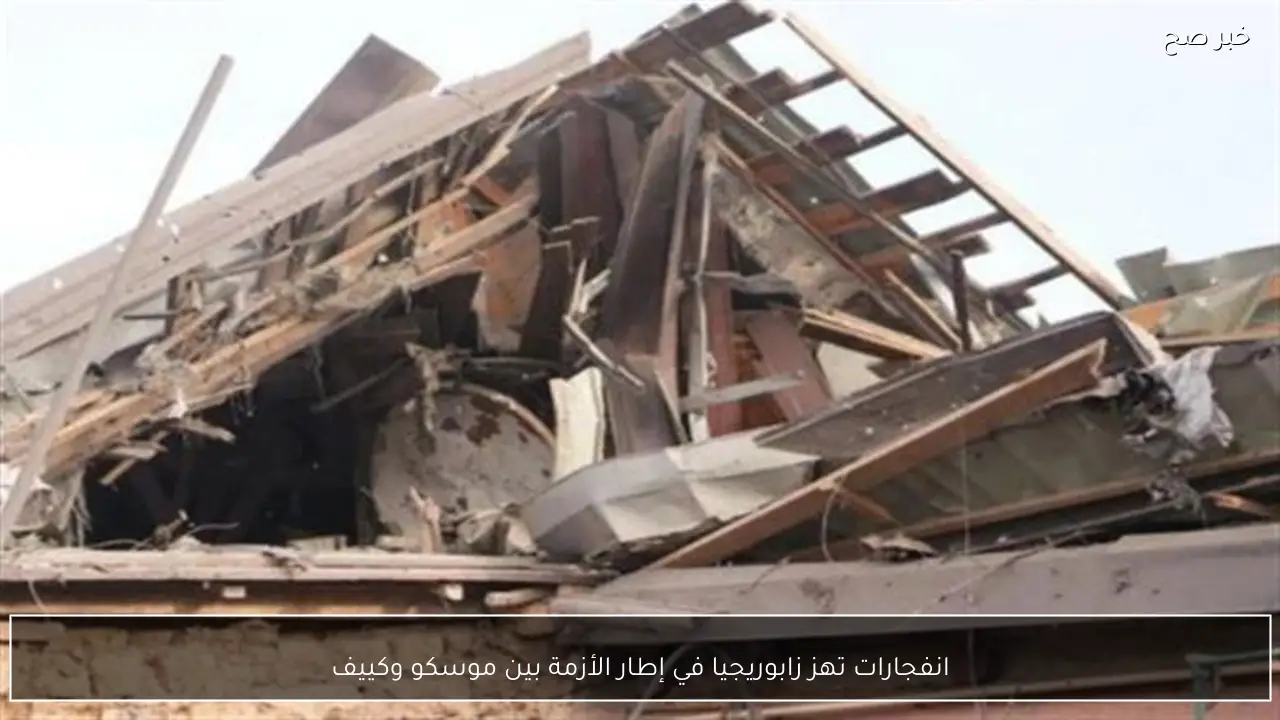 انفجارات تهز زابوريجيا في إطار الأزمة بين موسكو وكييف