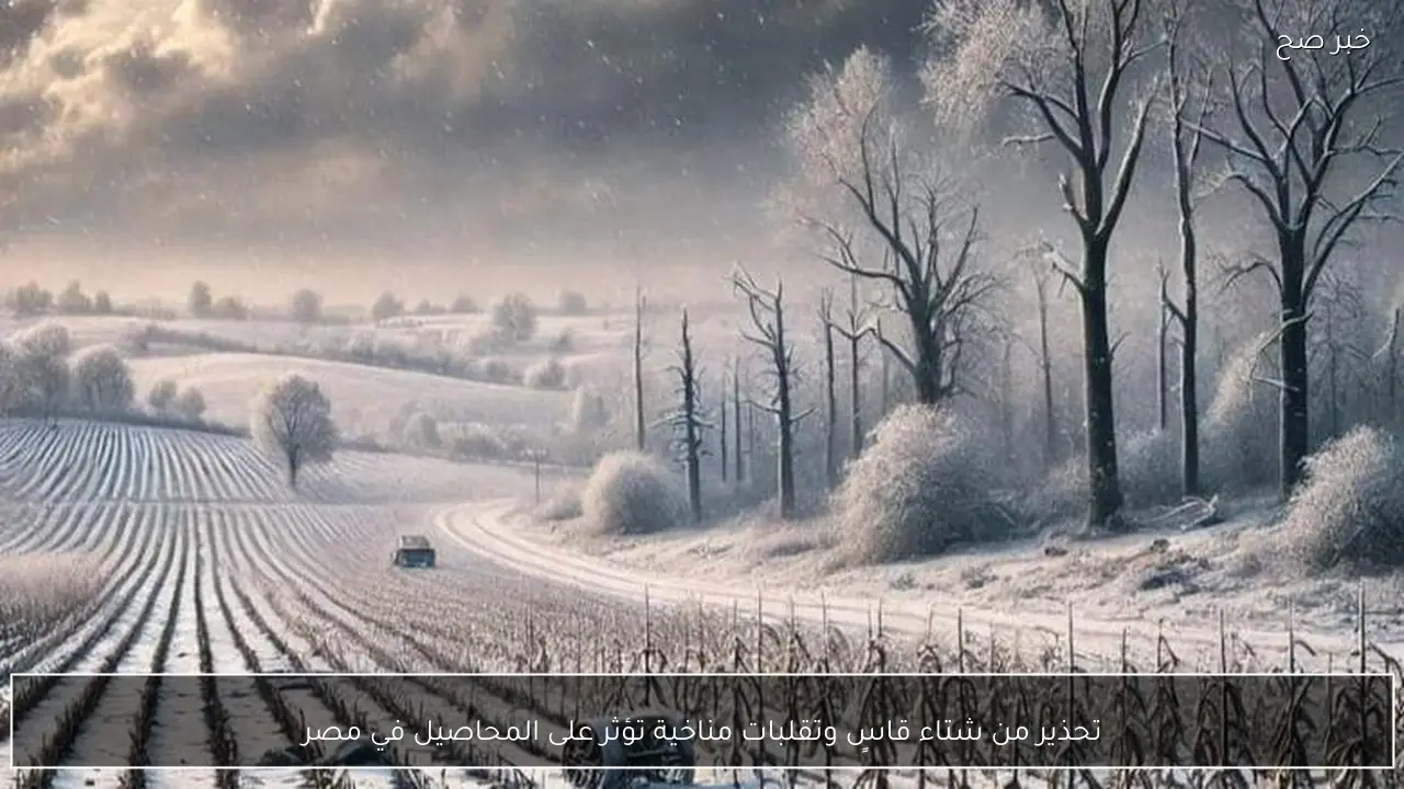 تحذير من شتاء قاسٍ وتقلبات مناخية تؤثر على المحاصيل في مصر