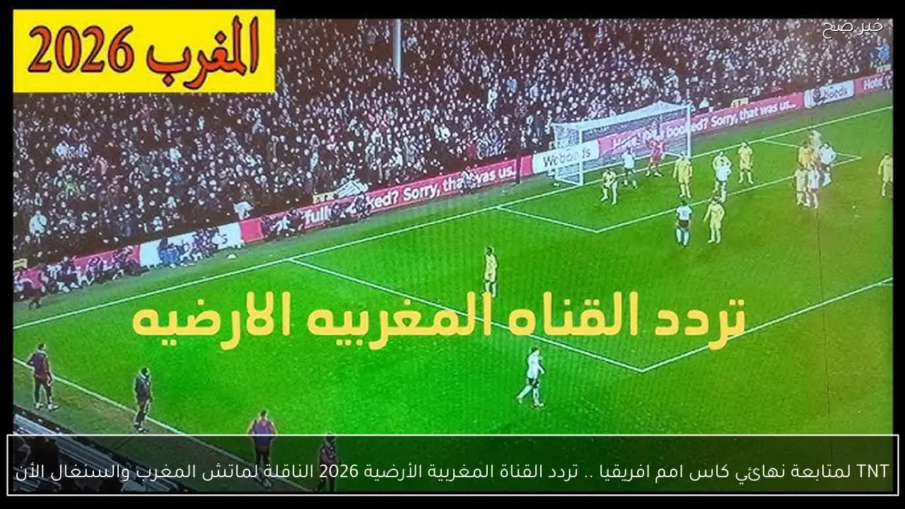 3 TNT لمتابعة نهائي كاس امم افريقيا .. تردد قناة المغربية الأرضية 2026 الناقلة لماتش المغرب والسنغال الأن
