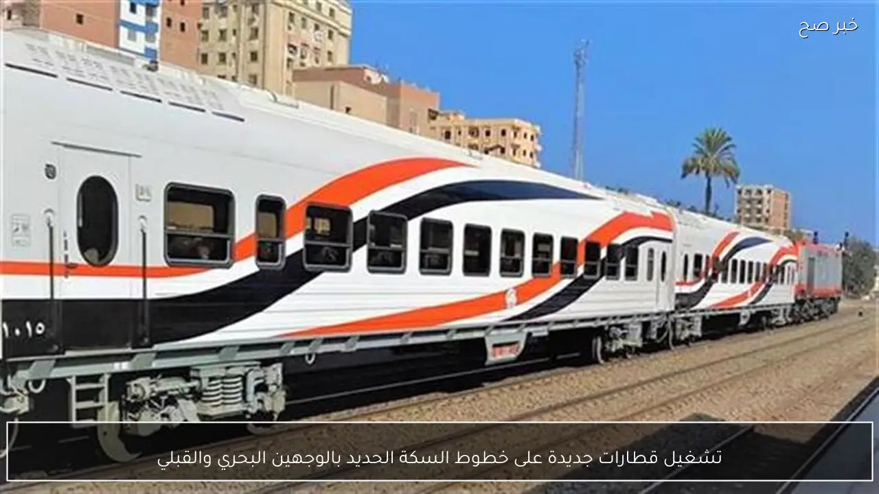 تشغيل قطارات جديدة على خطوط السكة الحديد بالوجهين البحري والقبلي