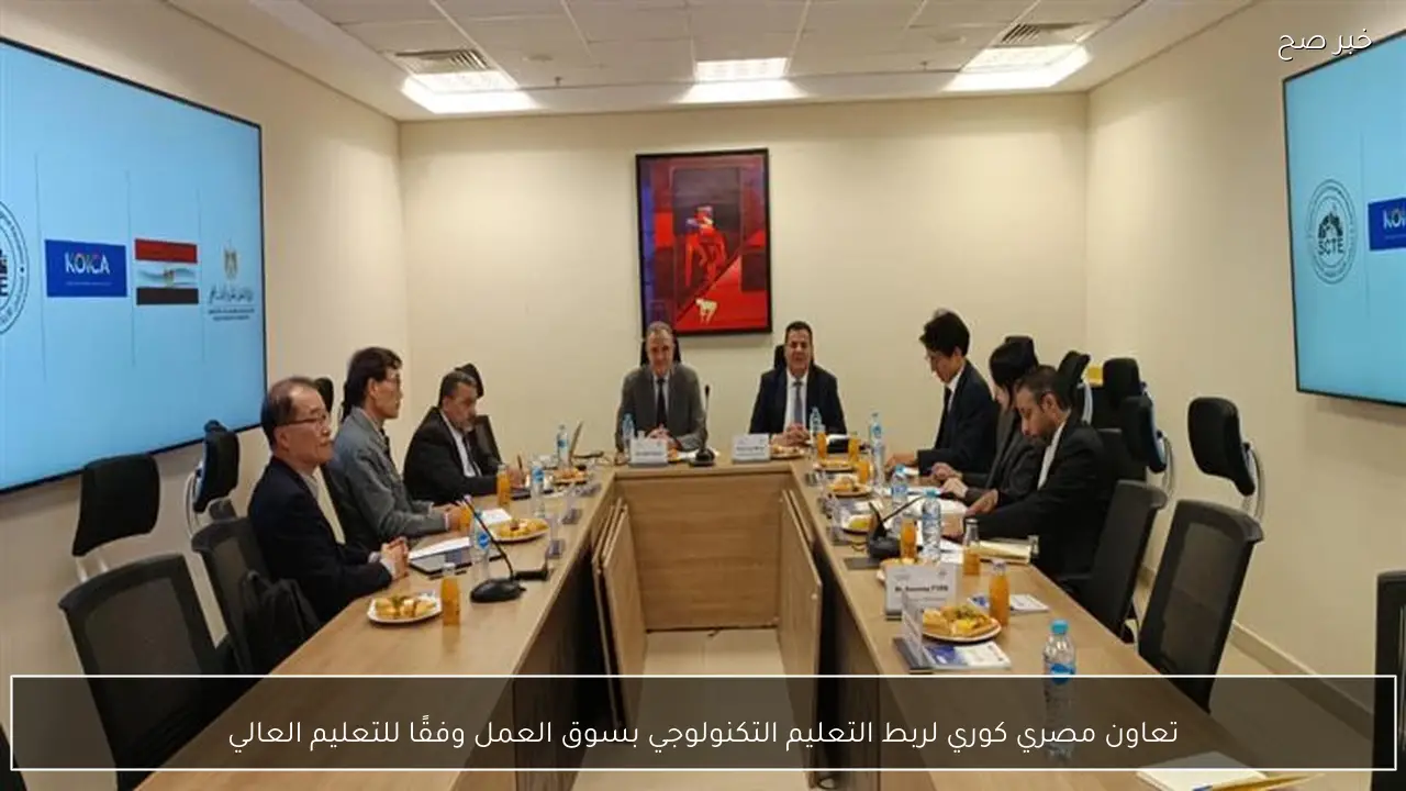 تعاون مصري كوري لربط التعليم التكنولوجي بسوق العمل وفقًا للتعليم العالي