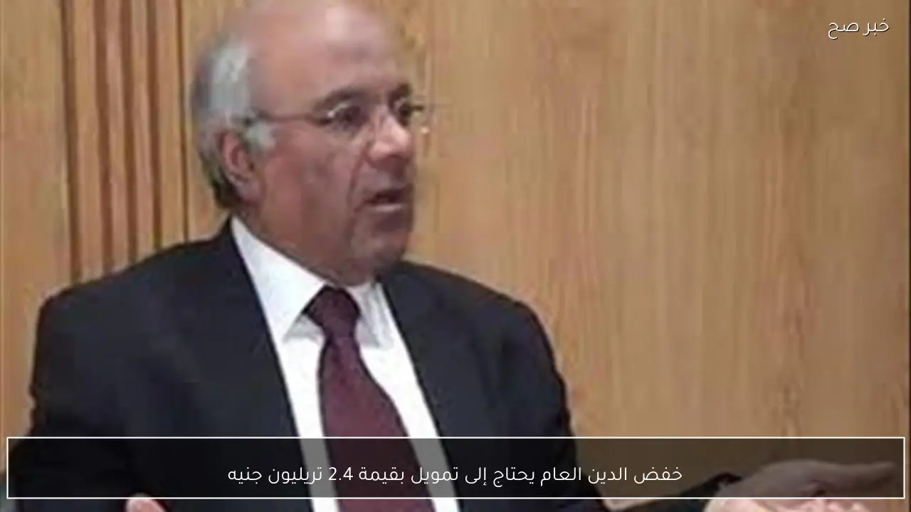 خفض الدين العام يحتاج إلى تمويل بقيمة 2.4 تريليون جنيه