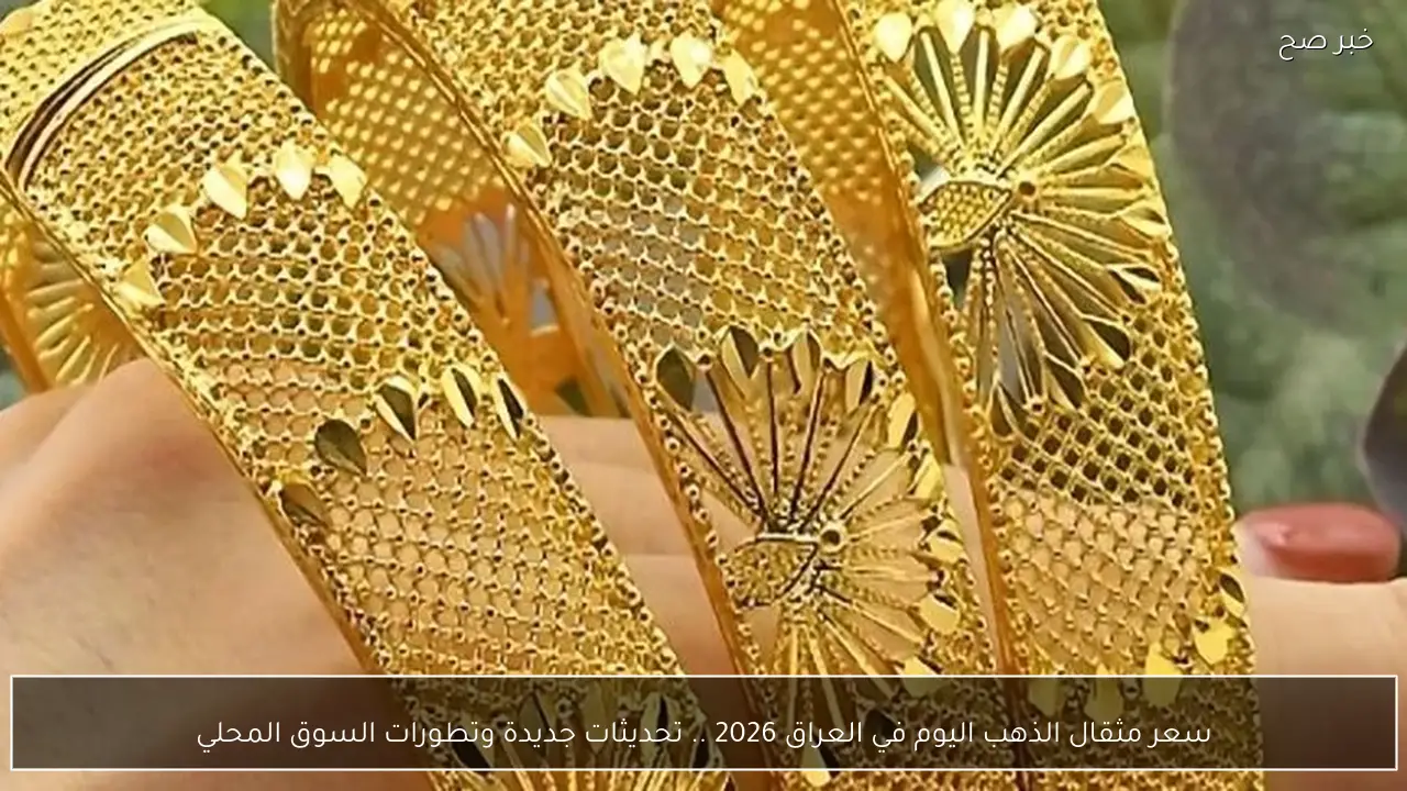 سعر مثقال الذهب اليوم في العراق 2026 .. تحديثات جديدة وتطورات السوق المحلي