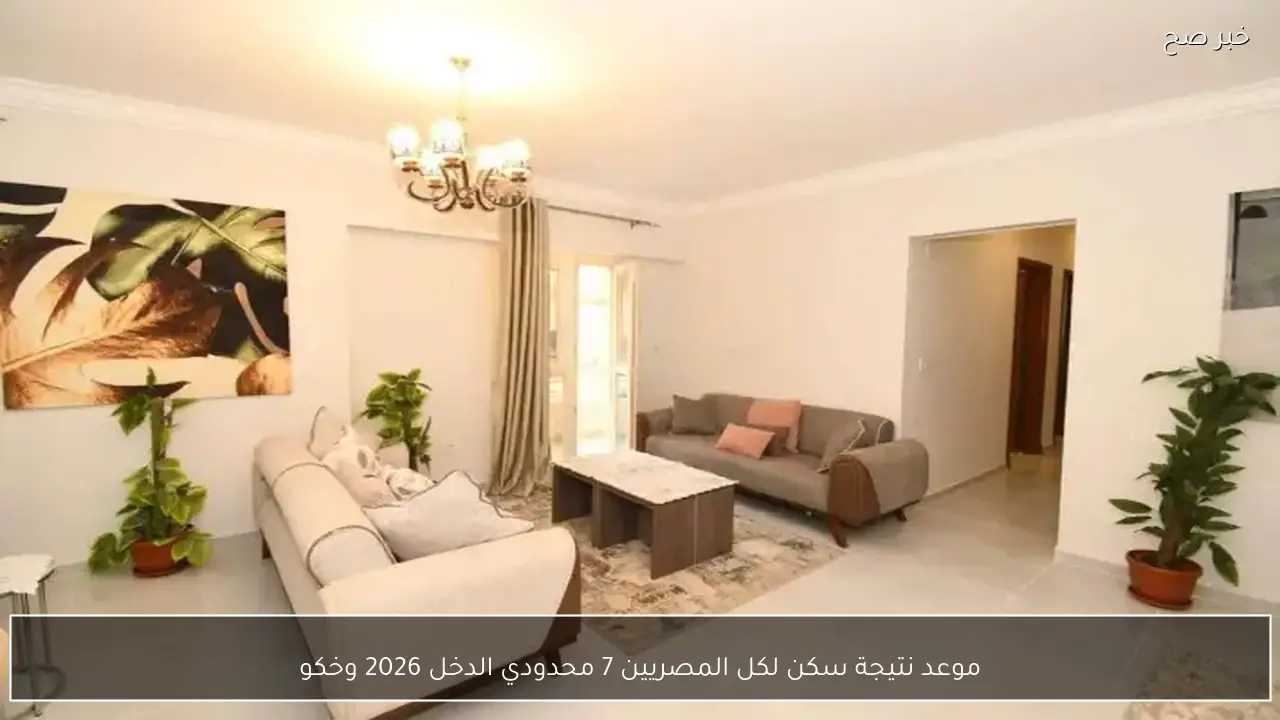 موعد نتيجة سكن لكل المصريين 7 محدودي الدخل 2026 ورابط الاستعلام الرسمي