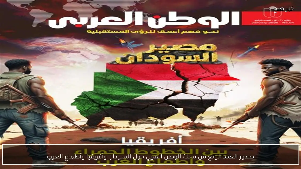 صدور العدد الرابع من مجلة الوطن العربي حول السودان وأفريقيا وأطماع الغرب
