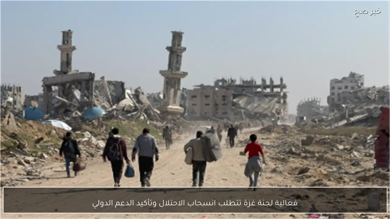 فعالية لجنة غزة تتطلب انسحاب الاحتلال وتأكيد الدعم الدولي