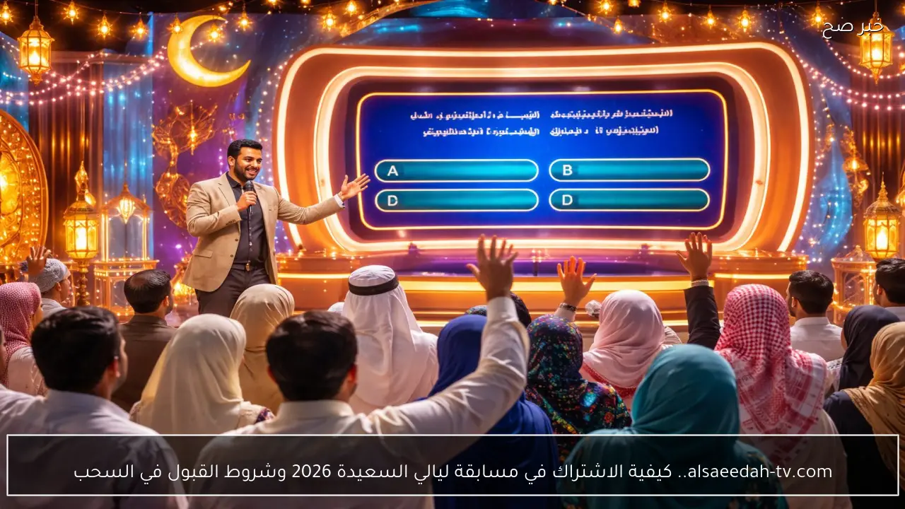 alsaeedah-tv.com.. كيفية الاشتراك في مسابقة ليالي السعيدة 2026 وشروط القبول في السحب
