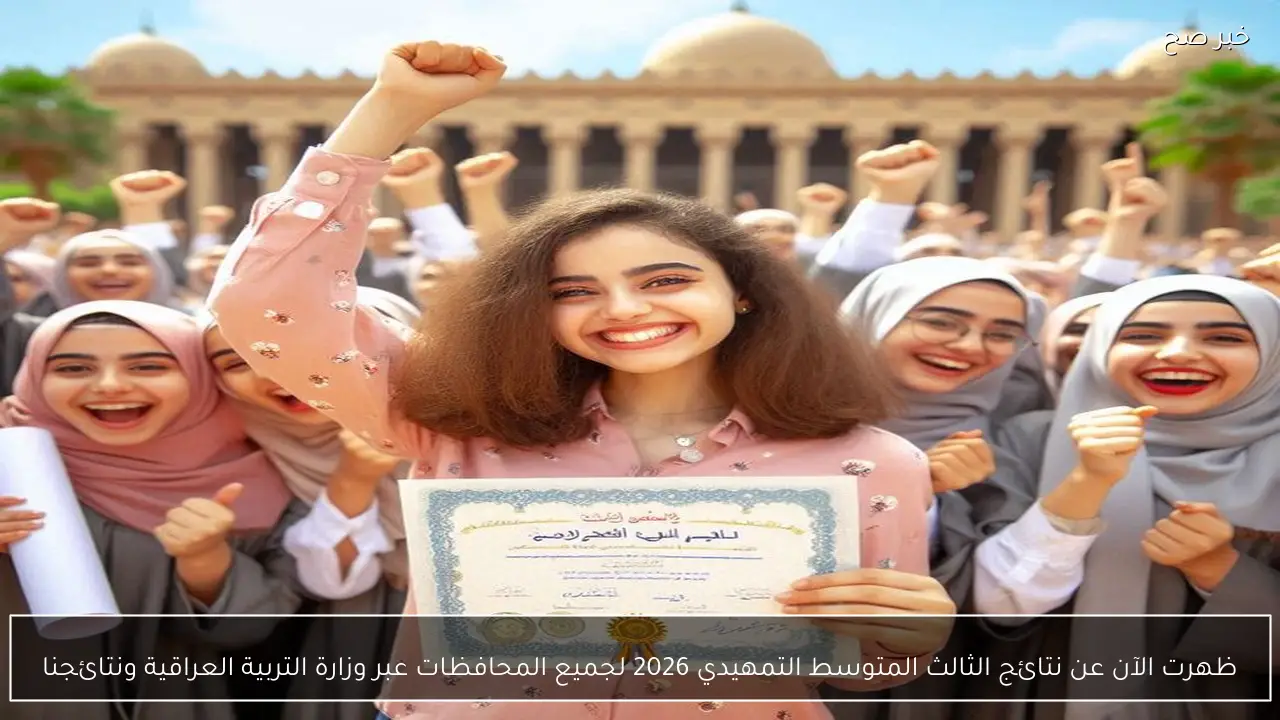 ظهرت الآن عن نتائج الثالث المتوسط التمهيدي 2026 لجميع المحافظات عبر وزارة التربية العراقية ونتائجنا