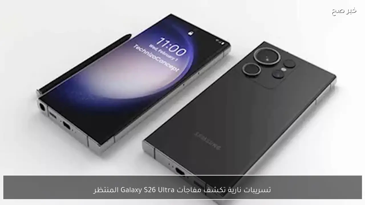 تسريبات نارية تكشف مفاجآت Galaxy S26 Ultra المنتظر