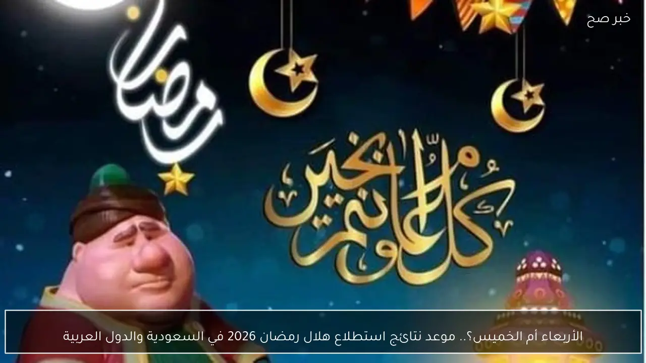 الأربعاء أم الخميس؟.. موعد نتائج استطلاع هلال رمضان 2026 في السعودية والدول العربية