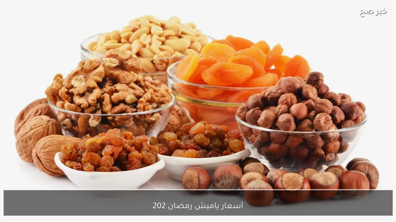 أسعار ياميش رمضان 2026.. أسعار البلح والمكسرات والفواكه المجففة في الأسواق