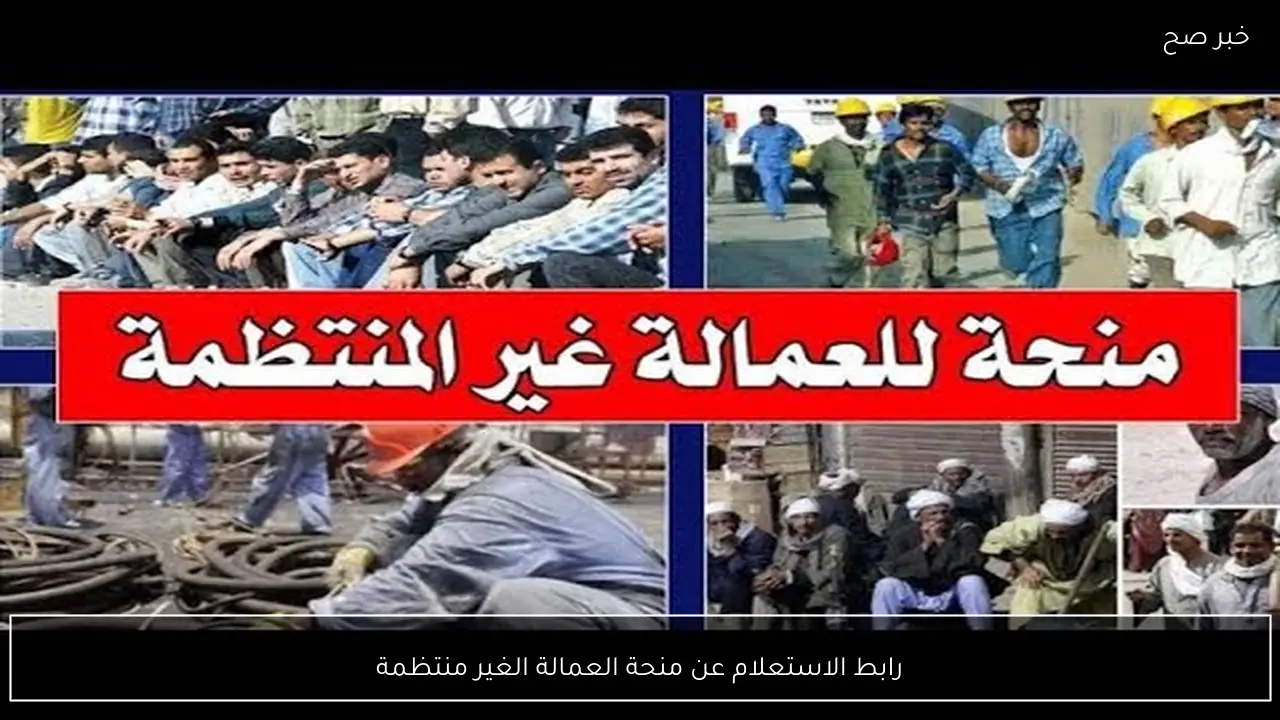 بالرقم القومي.. رابط الاستعلام عن منحة العمالة الغير منتظمة 2026 وموعد صرف منحة رمضان