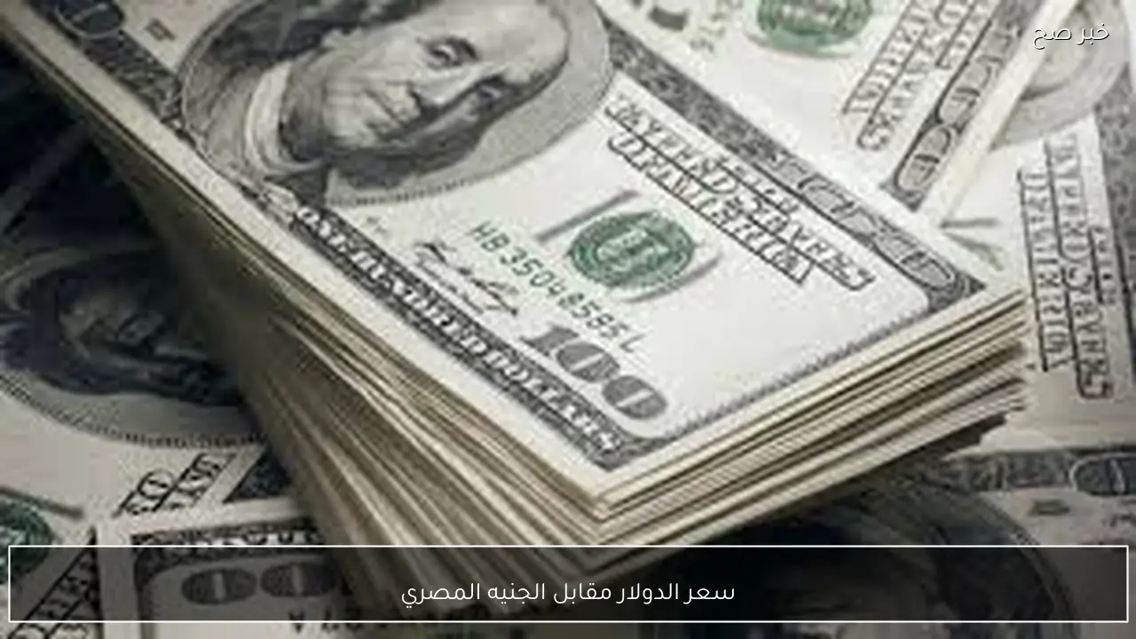 مباشر الآن.. سعر الدولار مقابل الجنيه المصري في البنوك المصرية والسوق السوداء