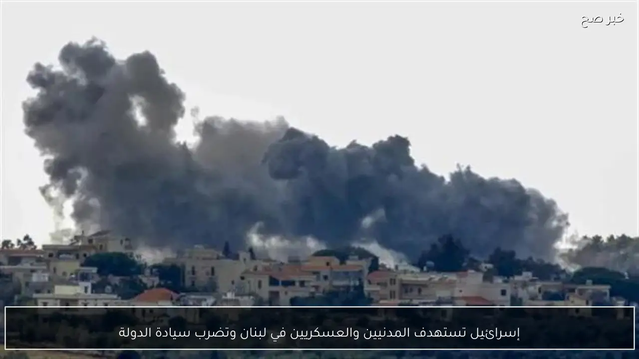 إسرائيل تستهدف المدنيين والعسكريين في لبنان وتضرب سيادة الدولة