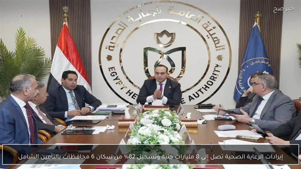 إيرادات الرعاية الصحية تصل إلى 8 مليارات جنيه وتسجيل 82% من سكان 6 محافظات بالتأمين الشامل