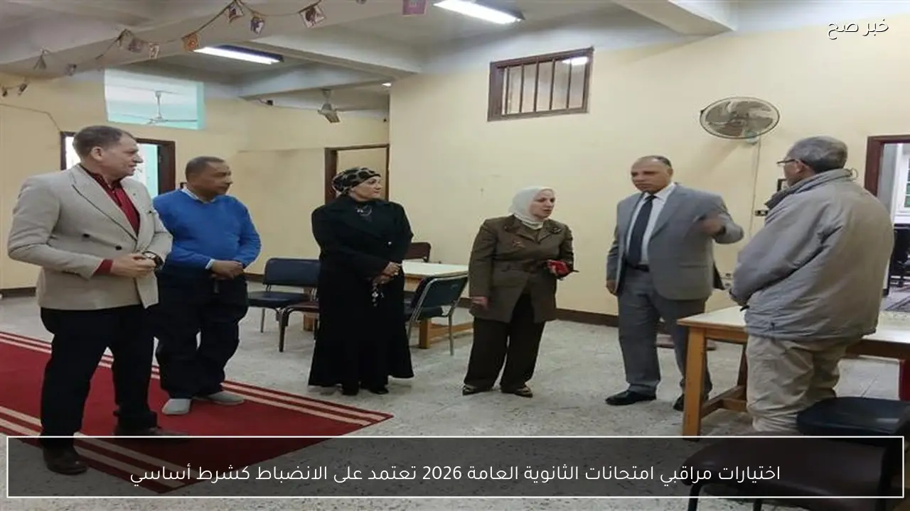 اختيارات مراقبي امتحانات الثانوية العامة 2026 تعتمد على الانضباط كشرط أساسي