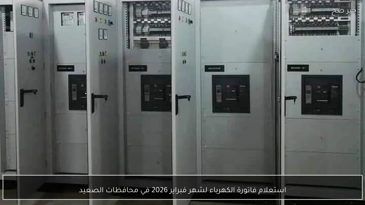 استعلام فاتورة الكهرباء لشهر فبراير 2026 في محافظات الصعيد