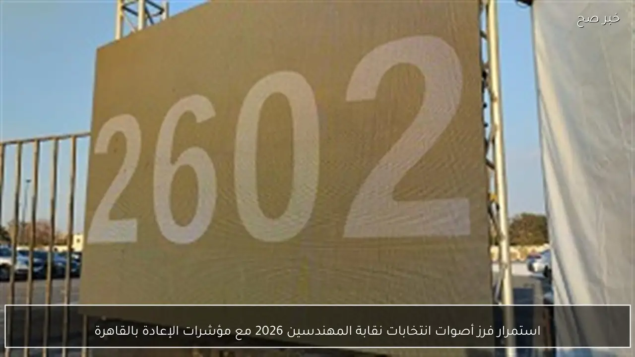 استمرار فرز أصوات انتخابات نقابة المهندسين 2026 مع مؤشرات الإعادة بالقاهرة