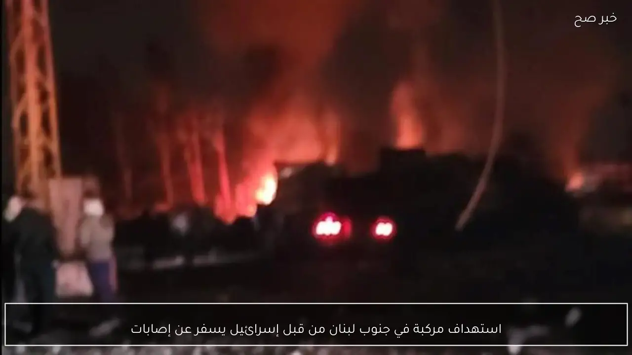 استهداف مركبة في جنوب لبنان من قبل إسرائيل يسفر عن إصابات