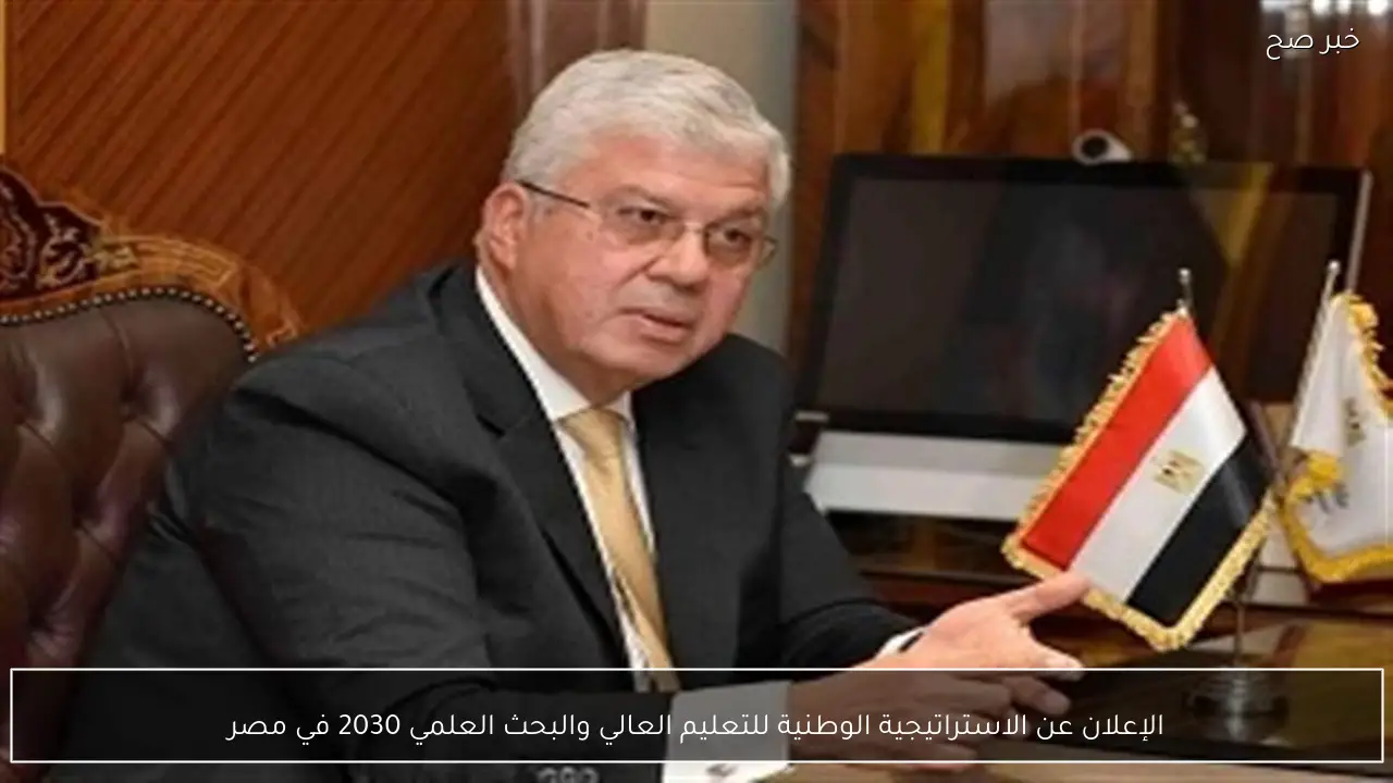 الإعلان عن الاستراتيجية الوطنية للتعليم العالي والبحث العلمي 2030 في مصر
