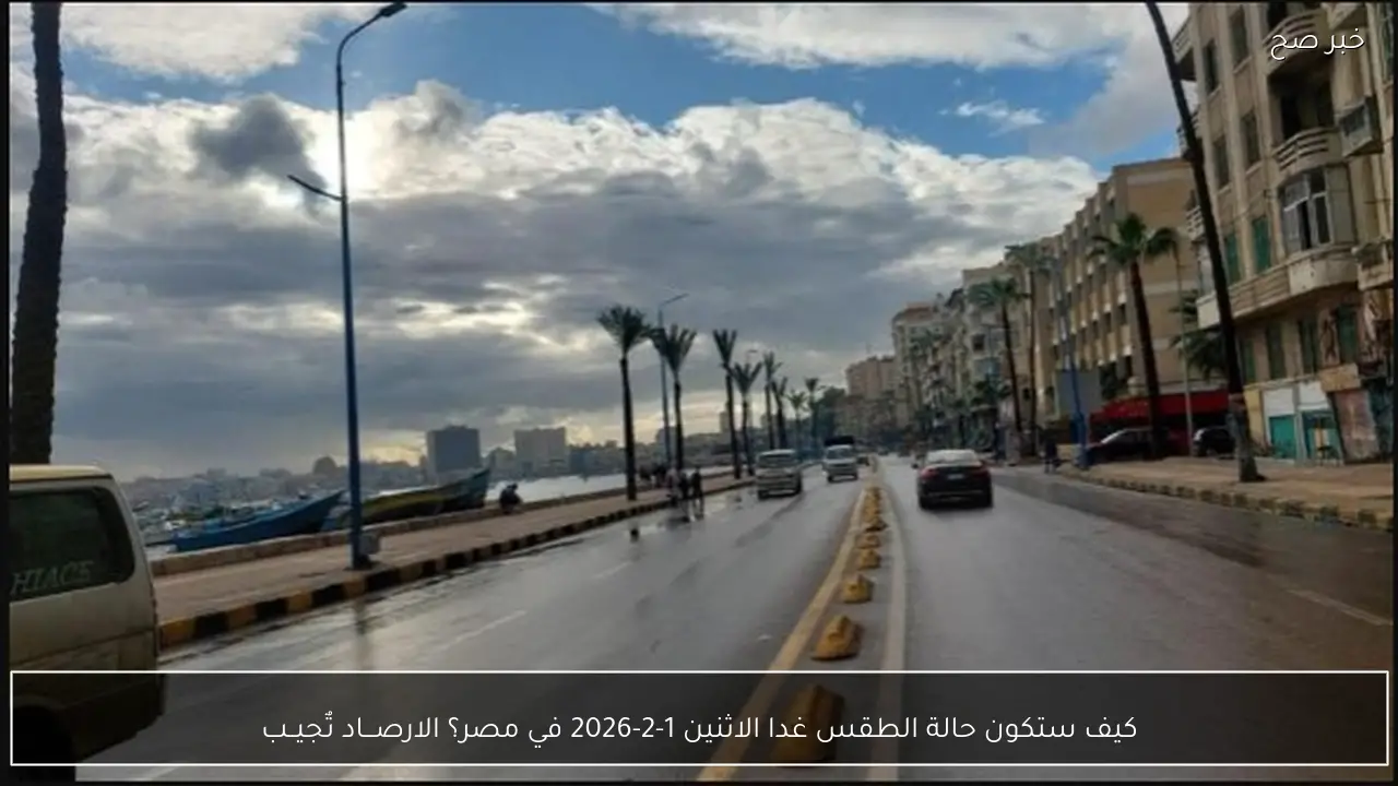 كيف ستكون حالة الطقس غدا الاثنين 1-2-2026 في مصر؟ الارصـــاد تٌجيــب