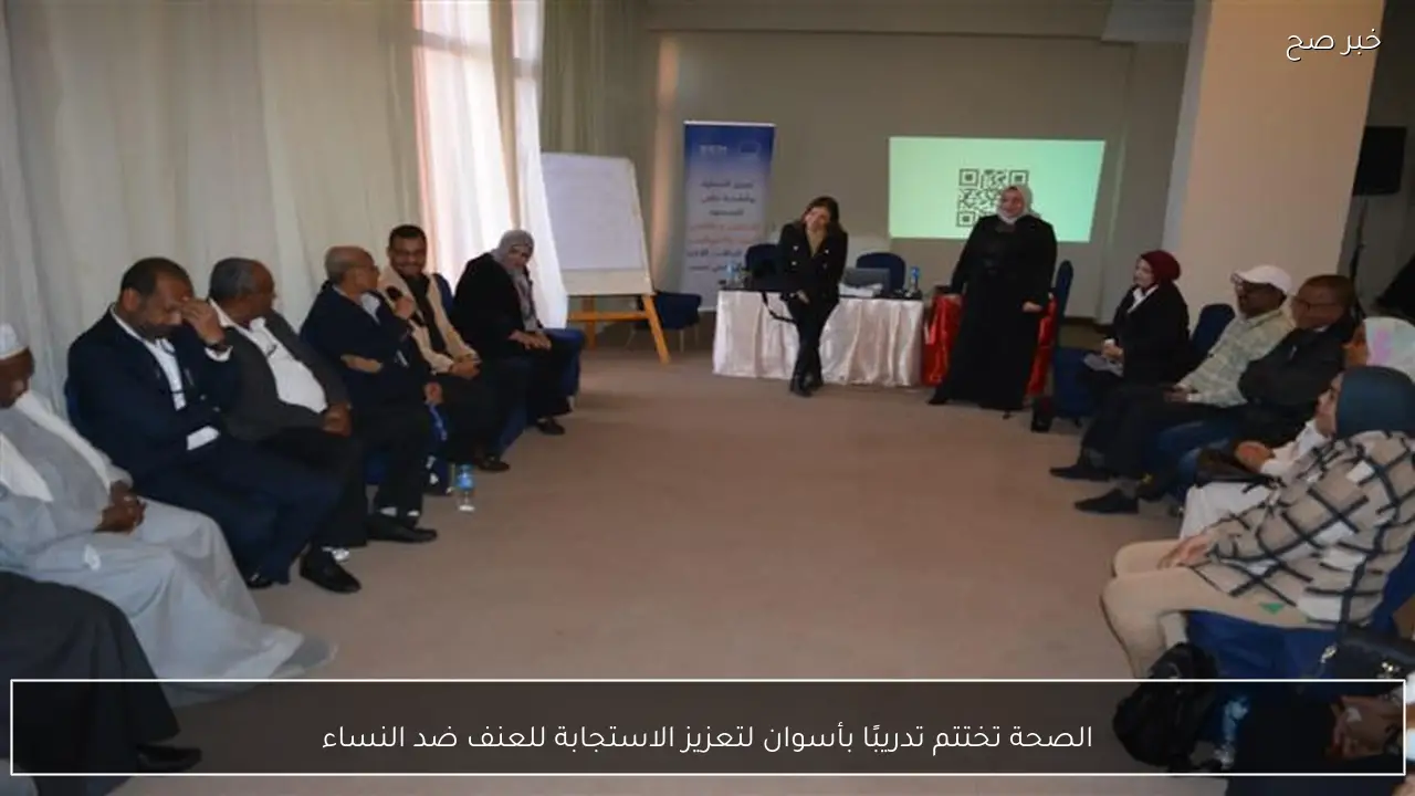الصحة تختتم تدريبًا بأسوان لتعزيز الاستجابة للعنف ضد النساء