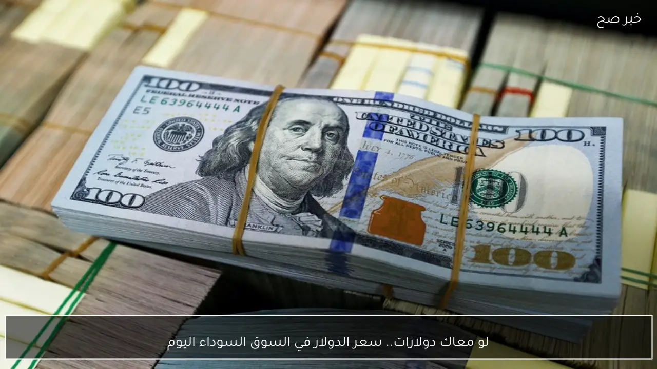 تحذير للمتعاملين.. سعر الدولار في السوق السوداء اليوم قد يتغير خلال ساعات