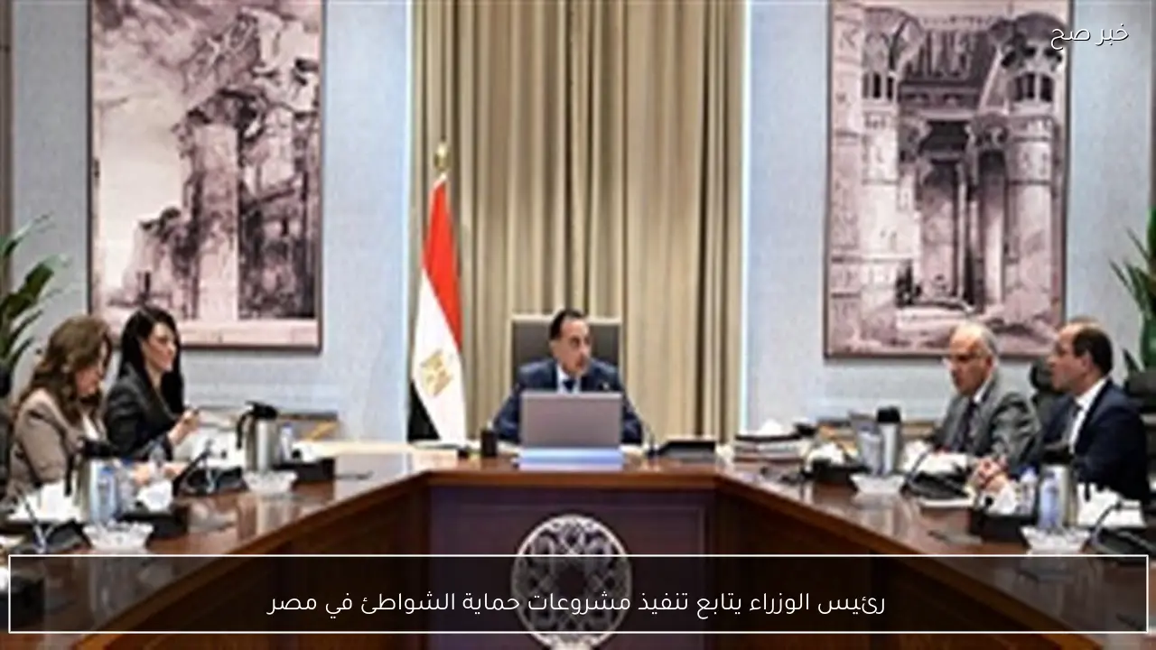 رئيس الوزراء يتابع تنفيذ مشروعات حماية الشواطئ في مصر