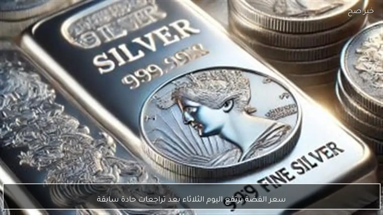 سعر الفضة يرتفع اليوم الثلاثاء بعد تراجعات حادة سابقة