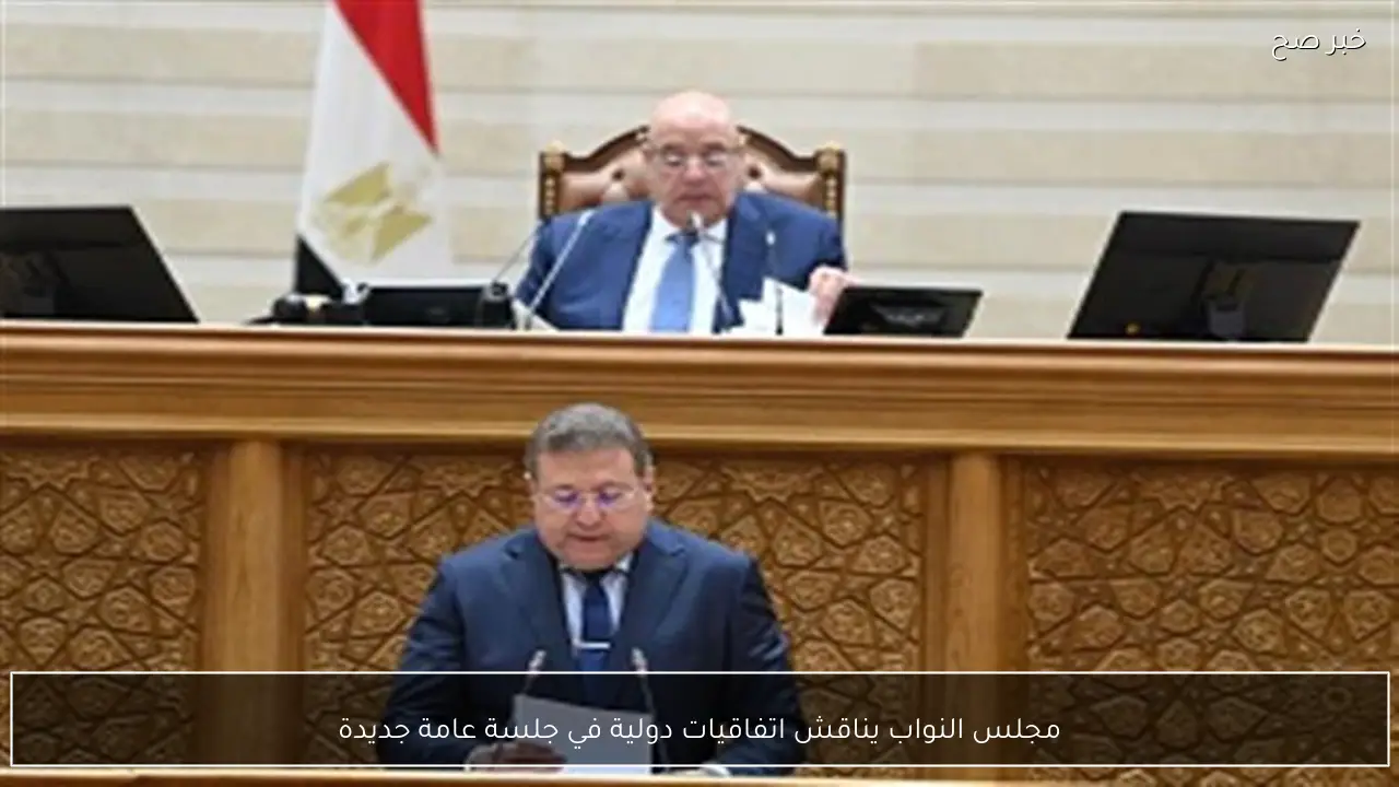 مجلس النواب يناقش اتفاقيات دولية في جلسة عامة جديدة